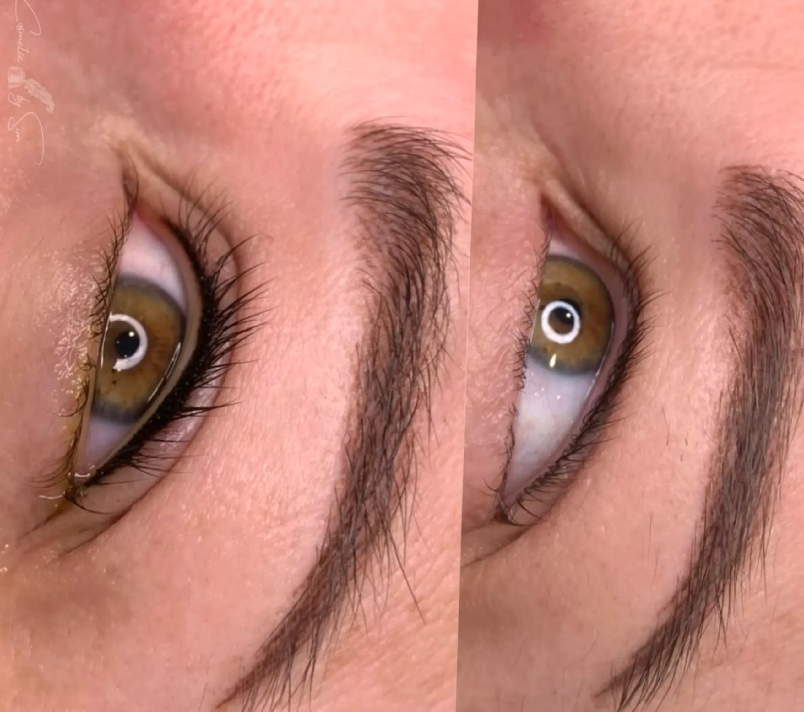 eyeliner tattoo healing stages
